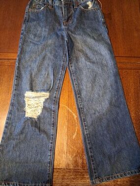 RSQ JEANS Girls Sz 7 Distressed Jeans 23" NWT